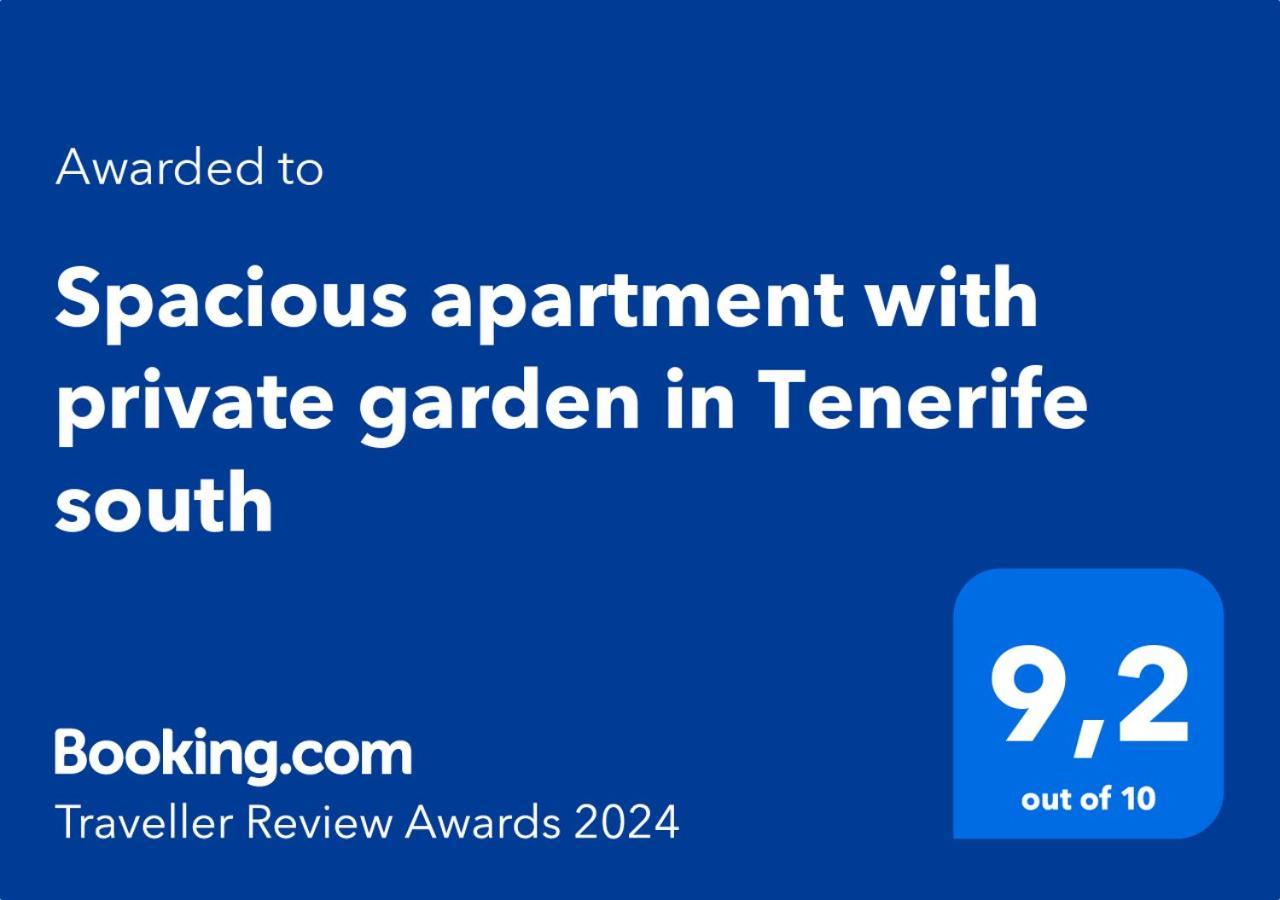Spacious Apartment With Private Garden In Tenerife South San Miguel de Abona Extérieur photo